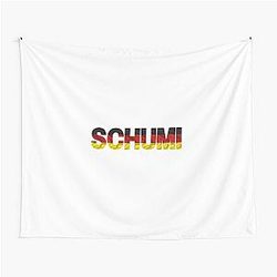 Michael Schumacher German Flag - Iconic Tapestry