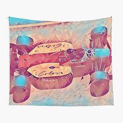 Benetton F1 Car Michael Schumacher Tapestry becomes 
Benetton F1 Car Michael Schumacher