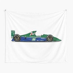 Jordan 191 Michael Schumacher Tapestry