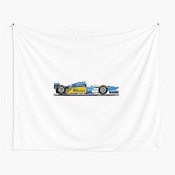 Michael Schumacher Benetton B195 Tapestry