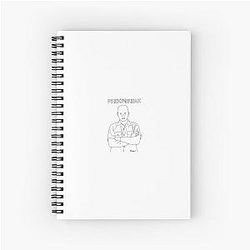 Michael Scofield Wentworth Miller Prison Break Spiral Notebook