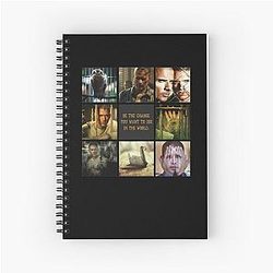 Be The Change You Want To See In The World Michael Scofield Trending Spiral Notebook