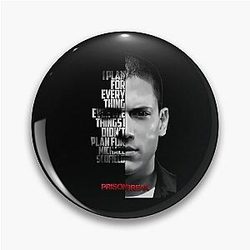 Black and Michael Scofield, Prison Break Pin