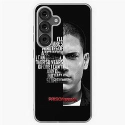 Black and Michael Scofield, Prison Break quote Samsung Galaxy Soft Case