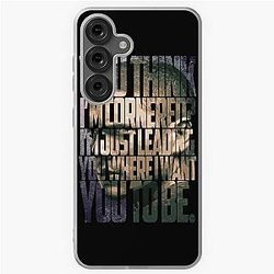 Michael Scofield Motivational Typography with Camouflage Design Samsung Galaxy Case