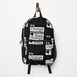 Be The Change You Want To See In The World, Michael Scofield, Paper Cranes, Backpack