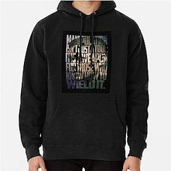 Michael Scofield Bold Motivational Typography Camouflage Design Pullover Hoodie