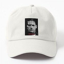 Black and white Michael Scofield Prison Break Dad Hat