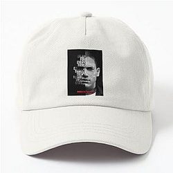 Black white Michael Scofield Prison Break quote Dad Hat