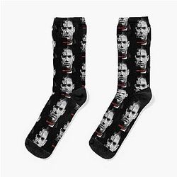Black and white. Michael Scofield, Prison Break quote. Socks