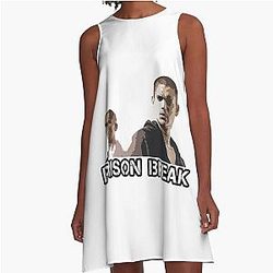 Prison Break, Dominic Purcell, Michael Scofield, A-Line Dress