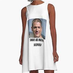 Smart Michael Scofield A-Line Dress
