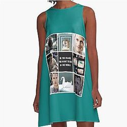 Aesthetic Michael Scofield A-Line Dress