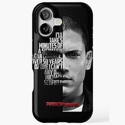 Black and White Michael Scofield Prison Break Tough Case