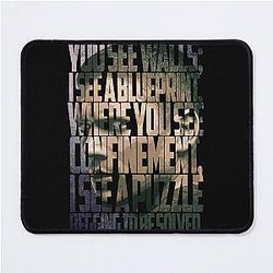 Michael Scofield Motivational Camouflage Design Mouse Pad