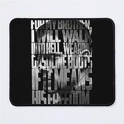 Michael Scofield Black Motivational Mouse Pad
