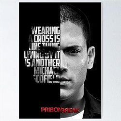 Black and Michael Scofield from Prison Break
