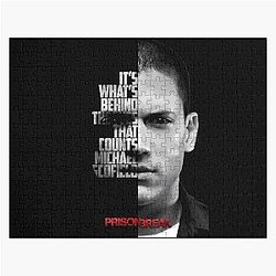 Michael Scofield Prison Break Jigsaw Puzzle Quote