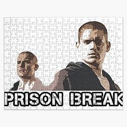 Prison Break, Dominic Purcell, Michael Scofield, Lincoln Burrows Jigsaw Puzzle