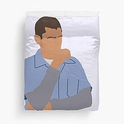 Michael Scofield Prison Break Duvet Cover