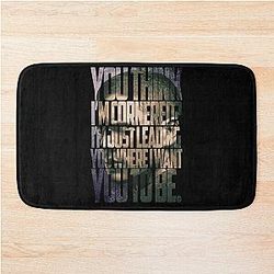 Michael Scofield Camouflage Design Bath Mat
