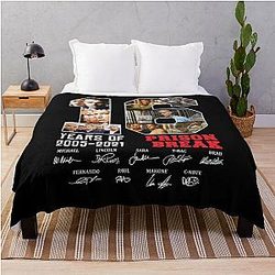 16 Years Of 2005 2021 Prison Break Signature Michael Scofield Trending Throw Blanket