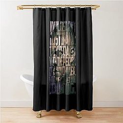 Michael Scofield Bold Camouflage Design Shower Curtain