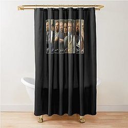 Prison Break Cast Signature High Definition Shower Curtain