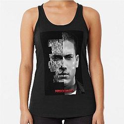 Black and Michael Scofield Prison Break Tank Top