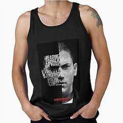 Black Michael Scofield, Prison Break quote Tank Top