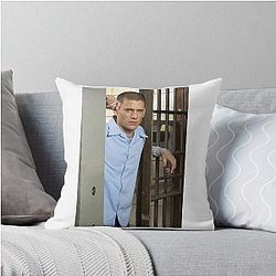 Michael Scofield Prison Break Throw Pillow