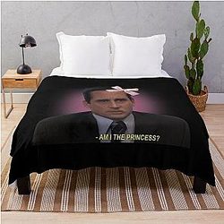 Coquette Michael Scott - The Office Throw Blanket
