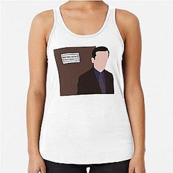 Michael Scott Paper Company Racer Back Tank Top