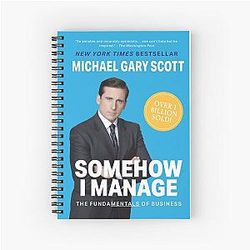 The Office: I Manage by Michael Scott Spiral Notebook
