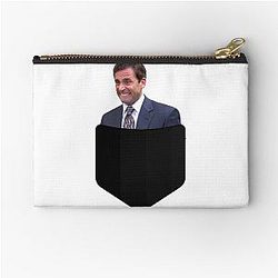 Michael Scott Pocket Baseball Zipper Pouch