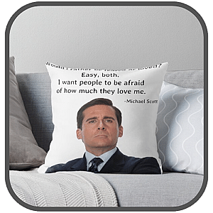Michael Scott Pillows Cover