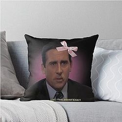 Coquette Michael Scott The Office Throw Pillow
