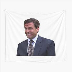 Crying Michael Scott Tapestry