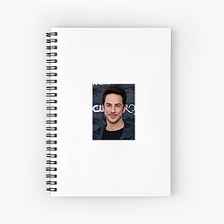 Silver Screen Hero Michael Trevino Notebook
