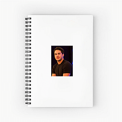 Leading Man Michael Trevino Notebook