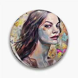 Michelle and Butterfly Pin
