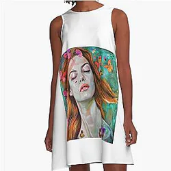 summer fantasy with A-Line Dress