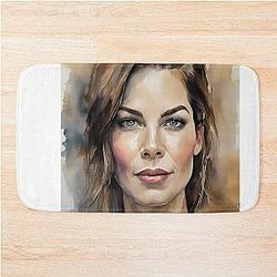 Watercolors with Michelle Monaghan Bath Mat