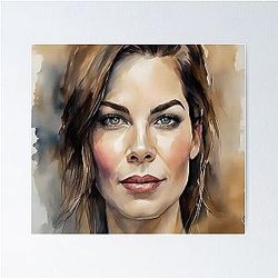 Watercolors with Michelle Monaghan Poster