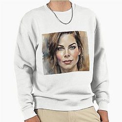 Watercolors with Michelle Monaghan Pullover Sweatshirt