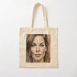 Watercolors with Michelle Monaghan Cotton Tote Bag
