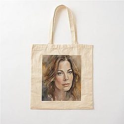 Image with Michelle Monaghan for You Cotton Tote Bag