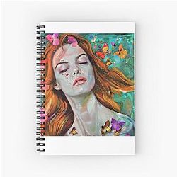 Summer Fantasy with Michelle Spiral Notebook