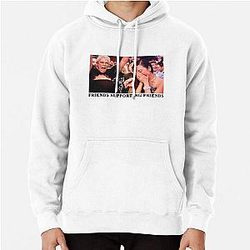 Friends Supporting Friends Michelle Yeoh and Jamie Lee Curtis Pullover Hoodie