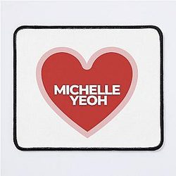 I Heart Michelle Yeoh Mouse Pad